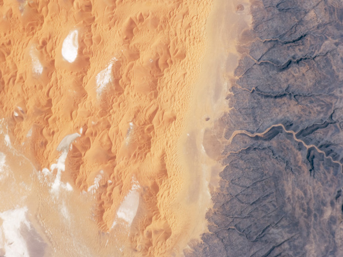 Dunas del Desierto del Sahara (Fuente NASA: Wired Science)
